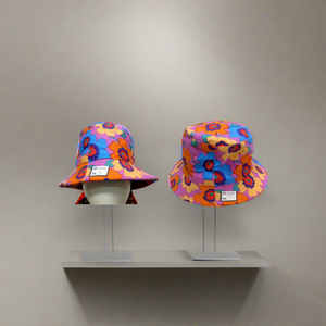 หมวกบักเก็ตตกปลาผ้าคอร์ดูรอยพิมพ์โลโก้ตามสั่งขายส่ง 100% ผ้าฝ้าย นุ่มสบาย ป้องกันรังสียูวี สไตล์สตรีท ยูนิเซ็กซ์ สีเขียว - Product Image 4