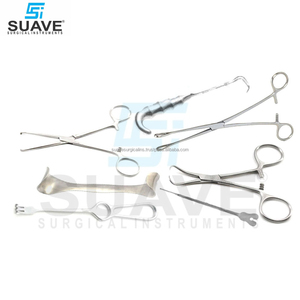 ชุดเครื่องมือผ่าตัดทั่วไป สแตนเลสสตีล คุณภาพสูง ใช้ซ้ำได้ SUAVE SURGICAL INSTRUMENTS - Product Image 4