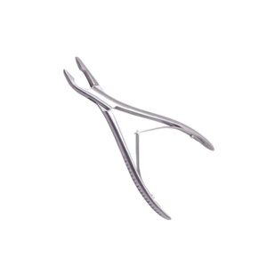 Pinza Nasal OldMed Mead Bone de 17 cm con Extremo Curvo de 5 mm, Instrumentos ORL de Acero Inoxidable de Alta Calidad, Autoclavable y Reutilizable, Alemán - Product Image 1