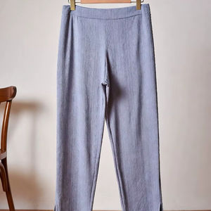 Pantalon de jogging décontracté pour homme, style coréen, en coton Remy écologique, infroissable, coupe droite, ample, taille mi-haute, respirant, avec dentelle - Product Image 1