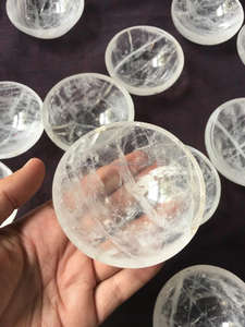 Venta al por Mayor de Piedras Preciosas de Cuarzo Transparente de 3 Pulgadas, Talladas con Técnica Feng Shui, Piedras Semipreciosas Naturales a Granel para Decoración del Hogar - Product Image 4