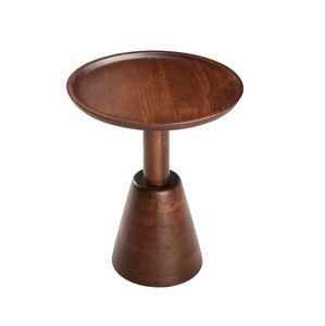 Modern Wooden Coffee <b>Table</b> With Tapered Base Handmade Scandinavian Living Room Furniture <b>Side</b> Accent <b>Table</b> Placed Next <b>Sofa</b> - Product Image 6