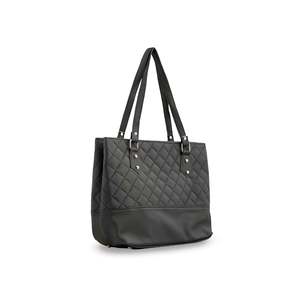 Sac à bandoulière noir décontracté pour femme P56206 - Product Image 2