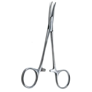 Pinza Hemostática Curva Manual de Acero Inoxidable Quirúrgico de Alta Calidad DETAIN IMPEX, Instrumento Tipo Mosquito - Product Image 1