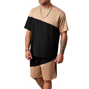 Conjunto de Camisa y Pantalones Cortos Estampados de Moda de Verano al por Mayor, Trajes Deportivos Transpirables de Poliéster y Algodón con Corte Regular - Product Image 5