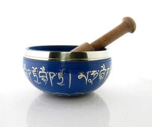 Hermosa Cuenco Cantante de Latón, Instrumento Tradicional de Meditación para Práctica de Yoga, Mindfulness, Sanación, Relajación y Equilibrio Espiritual - Product Image 4