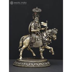 Petite statue de sculpture en laiton Baba Ramdev Pir de 5 pouces par catégorie de produits - Product Image 4