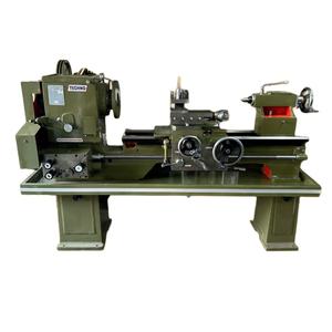 Tour à usage moyen avec poulie conique, longueur de banc de 6 pieds, hauteur de centre de 10 pouces, diamètre de trou de 3 pouces, et boîte de vitesses Norton - Product Image 1