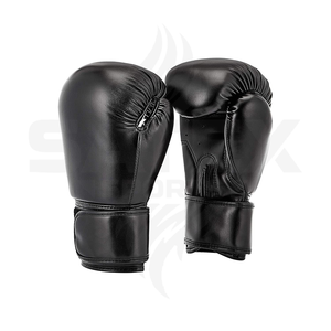 Gants de boxe Muay Thai en cuir de vachette de qualité supérieure, personnalisés, professionnels, pour adultes. - Product Image 1