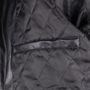 Blouson de moto en cuir PU pour motard, coupe ajustée, coupe-vent, fermeture éclair durable, à capuche, personnalisable, unisexe, pour l'hiver - Product Image 6