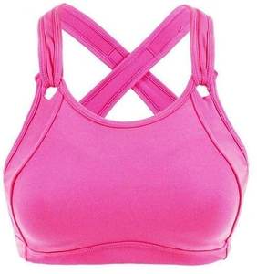 บราโยคะสำหรับผู้หญิง Plus Idia ระบายอากาศได้ดี น้ำหนักเบา ทรง Racerback คอรูปตัวยู ผลิตจากวัสดุ Spandex/Nylon แห้งเร็ว ซึมซับเหงื่อได้ดี - Product Image 4