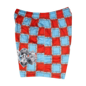 High Quality Custom Logo Sublimation Shorts Custom Workout <b>Mesh</b> Fitness Men's Gym <b>Nets</b> Casual Shorts With Pocket <b>Mesh</b> Shorts - Product Image 3