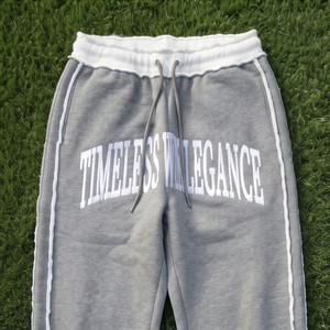 Raw Edge Sweatpants Men Elastic Waist Drawstring <b>Jogger</b> With Side Stripe And Raw Edge <b>Trouser</b> Winter Fashion Raw Edge Sweatpants - Product Image 6