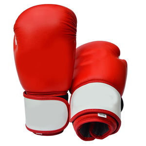 Gants de boxe professionnels avec logo personnalisé, en cuir de vache véritable, pour hommes et femmes, pour l'entraînement et le Muay Thai, vente en gros - Product Image 1