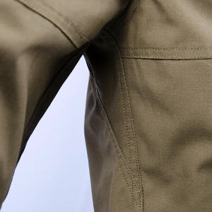 Summer Fashion Cotton <b>Mens</b> <b>3</b>/<b>4</b> Cargo <b>Shorts</b> Multi Pocket Long Cargo <b>Shorts</b> khaki color cargo <b>shorts</b> <b>for</b> <b>men</b> - Product Image 6