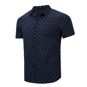 Camisetas de Hombre de Poliéster Tejido de Secado Rápido y Resistentes al Encogimiento, Transpirables, con Estampado Digital, Elegantes, de Manga Corta y Alta Calidad - Product Image 3