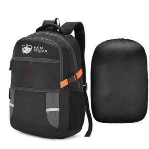 Lightweight Best Supplier Polyester Comfortable Breathable Curved Shoulder <b>Straps</b> Soft Breathable Custom Logo School Back Pack - Product Image 3