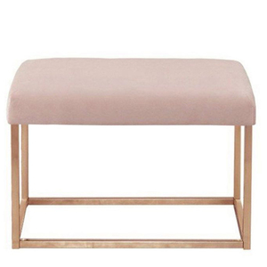 Tabouret ottoman de qualité export, personnalisé, en tissu de coton brodé, style formel, utilisable toute l'année, couleur rouge - Product Image 5