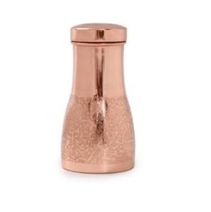 Luxury Design <b>Drink</b> Ware Water <b>Bottle</b> Creative Quality Metal <b>Copper</b> <b>Bottle</b> With <b>Copper</b> Finishing Water <b>Bottle</b> At Lowest Price - Product Image 1