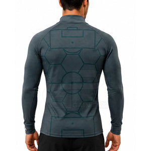 Breathable Athletic <b>Compression</b> <b>Shirt</b> <b>For</b> Football And Gym Designed <b>For</b> Muscle Fit Comfort Flexibility And High Performance - Product Image 4