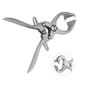 Pinza de Castración sin Sangre de Acero Inoxidable Duradera, Instrumentos Veterinarios, Emasculador para Ganado, Caballos, Ovejas, Cabras, Toros - Product Image 2