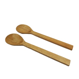 Espátula de madera ecológica para el hogar, hotel, restaurante, fiestas de boda, acabado natural, fabricante y proveedor indio - Product Image 3