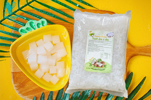 [MEJOR VENDIDO] |   Nata de Coco con jarabe, gelatina de coco para cubrir postres, suministro a granel para tiendas de bubble tea y cafeterías de Vietnam - Product Image 4