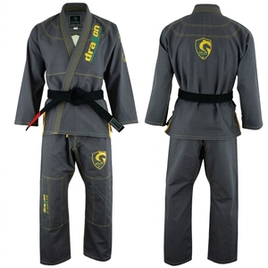 Seragam Judo Kimono Unisex Custom Grosir dengan Logo Depan, Tahan Lama, 100% Katun untuk Latihan & Kompetisi - Product Image 3