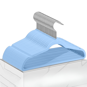 Wholesale Plastic Velvet <b>Hangers</b> Durable <b>Space</b> <b>Saving</b> Injection-Molded Eco-Friendly Precision Tolerance OEM/ODM Manufacturer - Product Image 3