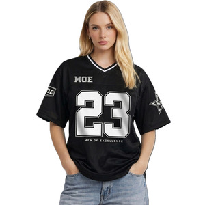 Maillot de football américain en gros, personnalisé avec logo de marque, uniforme d'entraînement en maille sublimée, fabricant en gros, vêtements de sport à col en V - Product Image 1