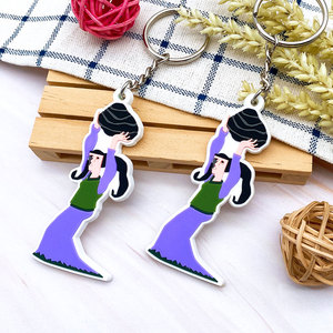 <b>Anime</b> <b>Keychain</b> Custom PVC Keyring Ornament Key Chain - Product Image 4