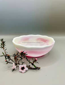 High Quality Handcrafted High-Polished Resin <b>Bowl</b> for Serving Wood <b>Soup</b> Noodle Kitchenware Use Packaged in Carton - Product Image 3