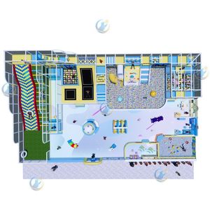 Équipement de jeu souple personnalisé pour aires de jeux intérieures : Toboggan volcan, piscine à balles, manège, structure d'escalade, pour cafés et centres commerciaux, vente en gros - Product Image 5