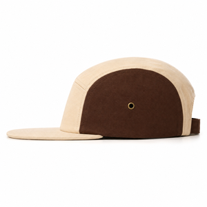 5 Panel Baseball Cap Canvas Unisex Adjustable Contrast Color Block Casual <b>Hat</b> Adult Four Seasons Style - Product Image 2