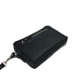 Bolso de noche de cuero de lujo con correa de cadena desmontable de cuero genuino de primera calidad, amplio espacio de almacenamiento y diseño elegante. - Product Image 2