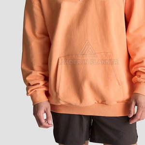 เสื้อฮู้ดดี้ผู้ชายไซส์ใหญ่ขายดีที่สุด บริการ OEM ราคาส่งถูก ผลิตจากผ้าฝ้าย 100% ผลิตในปากีสถาน - Product Image 6