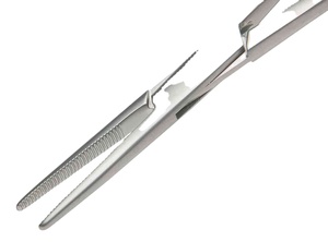 Kilner haute qualité 140mm pince manuelle ensemble artère droite et incurvée mâchoires partiellement dentelées Instruments chirurgicaux base - Product Image 4