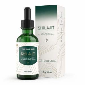 Complément Liquide de Shilajit de l'Himalaya avec Minéraux Naturels Conçu pour le Soutien Quotidien au Bien-être Shots de Shilajit Prêts à Boire - Product Image 1