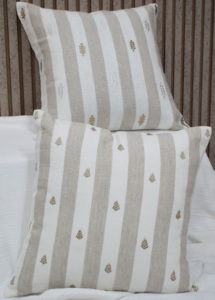 Funda de Almohada Decorativa de Lino 100% Bordada de Primera Calidad, Funda de Cojín de Lino para Decoración de Hogar de Lujo, Pedidos al por Mayor, Fabricante y Proveedor - Product Image 6