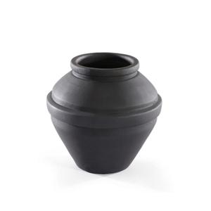 Vases décoratifs en métal pour table, finition noire, style côtier, plantes artificielles, pot à fleurs, vase à fleurs en métal, décoration pour la maison - Product Image 3