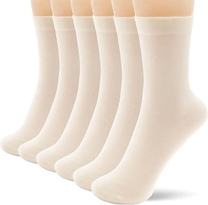 Chaussettes de sport décontractées pour hommes en Spandex/Polyester respirant et écologique de qualité supérieure - Vente en gros au meilleur prix, couleur unie - Product Image 6