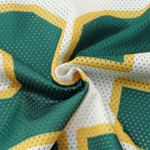 Camiseta de fútbol retro unisex de malla extragrande personalizada, estilo boxy, corta, transpirable, para adultos - Product Image 6