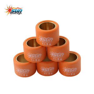 Rodillos de CVT SUN Racing Nuevos de 8G 18x14mm, 6 Piezas/Juego para Scooters BEAT Fi/GY6, Acero de Taiwán, Transmisión Suave - Product Image 1