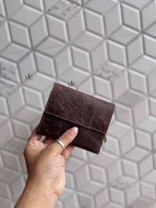 Nueva Llegada Cartera Unisex Cuero Real Multi Bolsillo Elegante Colección Cartera Cuero Genuino Moda Color Marrón Titular de Efectivo - Product Image 4