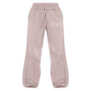 Survêtement coupe-vent 2 pièces pour femme 100 % nylon imperméable, style streetwear, haute qualité, coupe oversize, prix de gros - Product Image 6