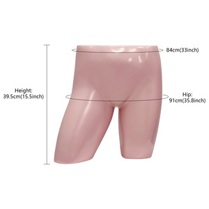 Mannequin de yoga personnalisé en fibre de verre pour <span class=keywords><strong>femme</strong></span>, corps inférieur, plusieurs tons de peau, pose debout - Product Image 2