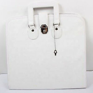 NESTA SPORTS Masonic Regalia Blue Faux <b>Leather</b> Apron Hard Case Durable Square Shape High Quality Custom Made Apron <b>Briefcase</b> - Product Image 5