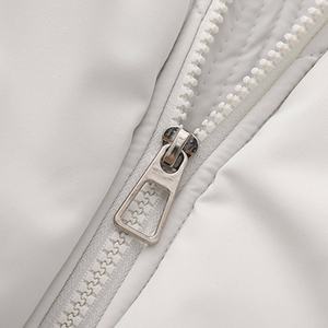 Puffy Pillar Fur Collar <b>Hooded</b> Fur <b>Coats</b> Puffer Jacket Fashion White Duck Down Jackets Female Women <b>Winter</b> <b>Ladies</b> Loose Overcoat - Product Image 4