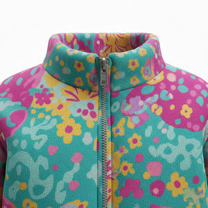 Manteau en coton imprimé floral brut fait main pour femmes et filles, vestes matelassées d'hiver confortables à boutons, cadeau spécial pour elle - Product Image 5