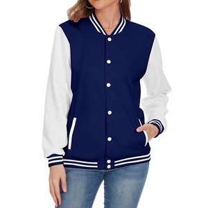 Vente en gros de vestes universitaires personnalisées pour hommes, vestes Letterman, blouson bombardier personnalisé de baseball Letterman, véritable - Product Image 1